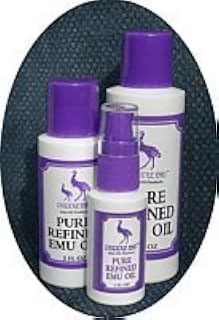 AEA Certified Fully Refined Pure Emu Oil 8oz. Bottle.