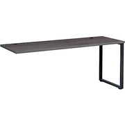 Open Plan Return Desk by Hirsh Industries Inc – Steel, Charcoal, Model 695606