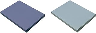 Prang Construction Paper Bundle - Blue 9"x12" 100 Sheets & Sky Blue 12"x9" 100 Sheets