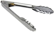7" Stainless Utility Tongs w/Lock