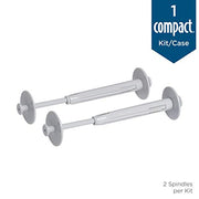 Georgia-Pacific 2 Spindles/Pack / Gray / Use with A.S.I drop-down dispenser Categories