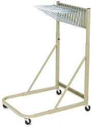Safco Steel Sheet File Mobile Stand, 27w x37-1/2d x 61-5/8h, Sand (Case of 2)