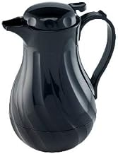 Swirl Server Push Button 40OZ Black 1 EA