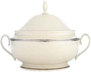 Lenox 6046593 Tuxedo Platinum Covered Vegetable Bowl