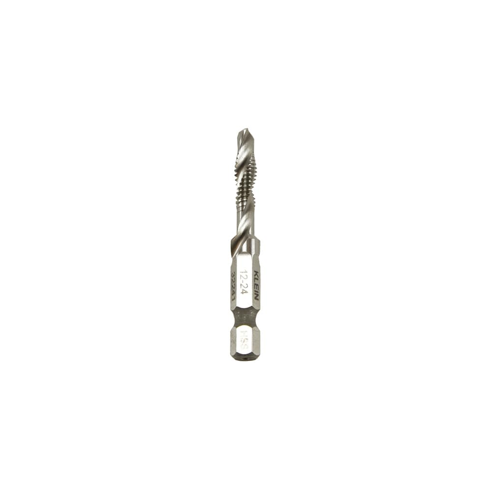 KLEIN TOOLS 12-24 Drill Tap / Brass / 1 Pipe Taps
