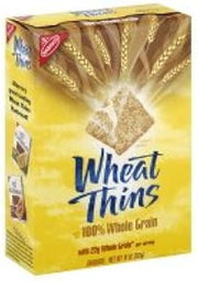 Wheat Thins Crackers, 100% Whole Grain,10oz, (pack of 2)