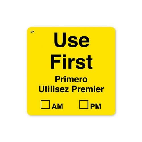 DuraMark 2 in x 2 in Use First Label by DayMark – Model 110068