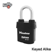 Master Lock 1 Pack / Black / 1 Keyed Padlocks