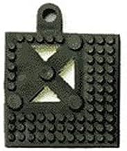 Notrax Drainage Mat Accessory Corner Piece, 2" x 2" x 9/16", Black