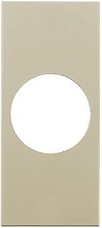 Hubbell HBLTL318I Twist Lock Plate, Snap-in, Ivory