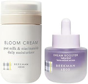 Beekman 1802 Bakuchiol Better Aging Bundle with Bloom Cream Goat Milk Moisturizer and Dream Booster Bakuchiol Serum