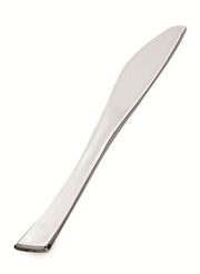 EMI-GWDK Glimmerware 8" Heavyweight Plastic Dinner Knife, Silve-Like, 600 Per Case