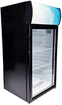 Omcan 44530 18-INCH COUNTERTOP DISPLAY REFRIGERATOR WITH 80 L CAPACITY