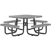 Global Industrial Gray / Industrial / 1 Picnic Tables
