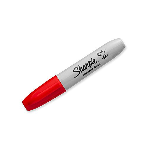 Sharpie Red / 12 Count (Pack of 12) / 12 Count Permanent Markers