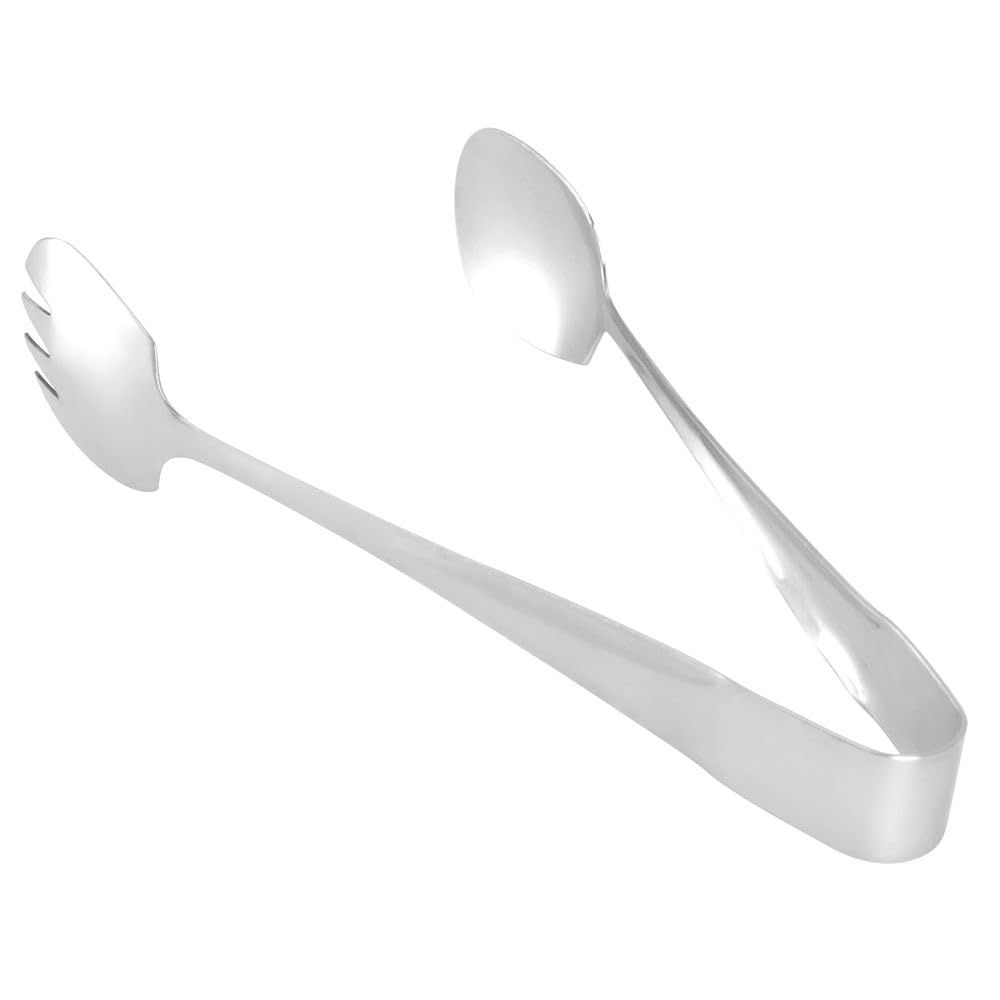 ® Stainless Steel Salad Server Tongs - 8" L by HUBERT – Stainless Steel, Model TNG3