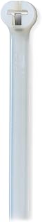Thomas & Betts Ty-Rap Natural Cable Ties, 11 in, 30 lb, 100 Pack