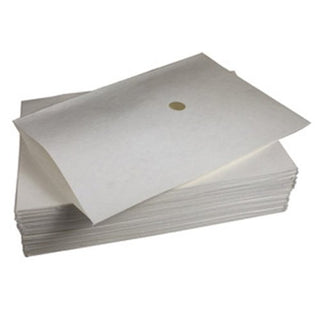 Envelope Filter - 18 1/2" x 20 1/2" 1 1/2" Hole 1 Side by Pitco – Paper, WHITE, Pack of 100, Model 63310
