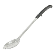 CAC Stainless Basting Spoon SBSP-15BH Perforated Black Handle 1.2 mm 15 inch by CAC China – Stainless Steel, Pack of 99