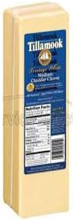 Tillamook Vintage White Medium Cheddar Cheese, 5 Pound -- 2 per case.