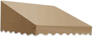 4.38 ft. Wide San Francisco Window/Entry Awning (24 in. H x 48 in. D) Linen