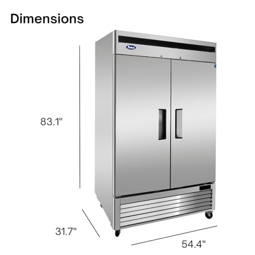 Atosa 43.8 cu. ft. / Stainless Steel / 43.8 cubic_feet Freezers