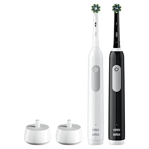 Oral-B Black & White / 2 Count (Pack of 1) / 2 Handles Rotating