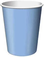 Creative Converting Paper Hot/Cold Cups, 9-Ounce., Periwinkle Color, Package of 24, (Pack of 5)