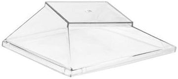 Alcas Clear Lid Only for 4.06 Oz Charme Plastic Cup - 40 Pieces