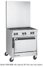 Southbend P36N-BBB-SU Platinum Heavy Duty Range Gas 36" modular (6) Step-up Open