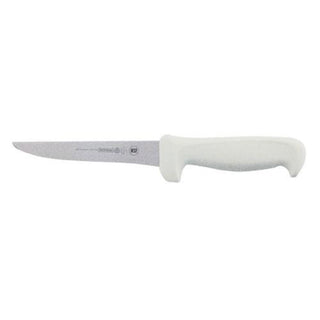 Extra Wide Stiff Boning Knife w/White Handle - 6-1/4" by Mundial – White, Model W5615-6 1/4