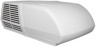 Coleman Mach 48209-0650 Mach 15, 15,000 BTU Power Saver A/C, Polished White, Wood Skid