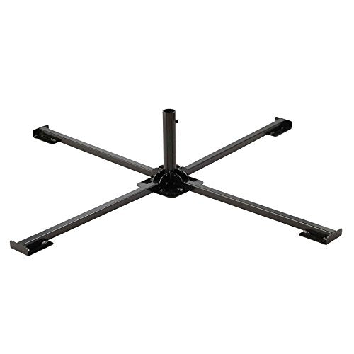 Ergodyne Optional Stand / 48 inches diameter, 10 inches length / Black Umbrella Stands