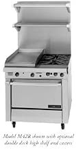 Garland M42R Master Series Heavy Duty 34" Gas Range with (2) 35,000 BTU Open Burners, (1) 17" Griddle & Standard Oven