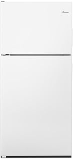 AMANA 18.2 CU. FT. TOP Freezer Refrigerator in White ART318FFDW