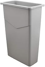 Omcan POLYETHYLENE Gray Recycling Trash Container