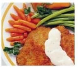4-1 Country Fried Beef Steak - Beef Patty Fritter, 40 Pieces of 4 Ounce, 10 Pound -- 1 each.