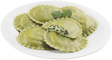 Seviroli Foods Large Round Spinach and Cheese Ravioli Pasta, 2.5 Pound -- 2 per case.