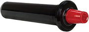SLR-1S in-Counter Interchangeable Baffle ABS Plastic Cup Dispenser, 4 oz–24 oz Cups, 17" Short Length, 6-1/8" Dia, 2-Spring Design, Fits 4-1/2" Cut-Out, Black Finish