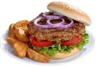 Kings Command Foods Old Fashioned Cooked Beef Steak Burger, 6 Ounce -- 40 per case.