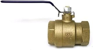 Febco 781051 1-1/2" Non Tapped Full Port Ball Valve Thread X Thread Bronze T x T