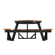 Global Industrial Cedar / Industrial / 1 Picnic Tables