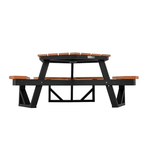 Global Industrial Cedar / Industrial / 1 Picnic Tables