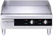 Omcan 43213 24-INCH COUNTERTOP STAINLESS STEEL ELECTRIC GRIDDLE