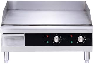 Omcan 43213 24-INCH COUNTERTOP STAINLESS STEEL ELECTRIC GRIDDLE