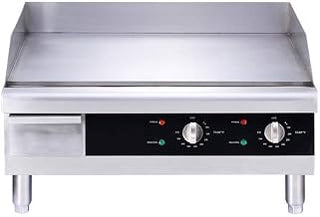 Omcan 43213 24-INCH COUNTERTOP STAINLESS STEEL ELECTRIC GRIDDLE