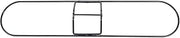 Genuine Joe GJO48264 Dust Mop Frame, 24-inch, Silver