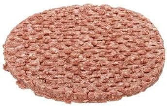 Double Red Provisions 80/20 Ground Beef Patty, 6 Ounce -- 27 per case.
