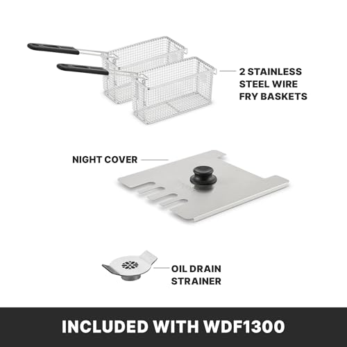 Waring 10lb Deep Fryer / Silver / 1 Deep Fryers