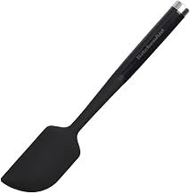 KitchenAid KCG031OHOBE, Silicone Scraper Spatula, 30 cm, Onyx Black